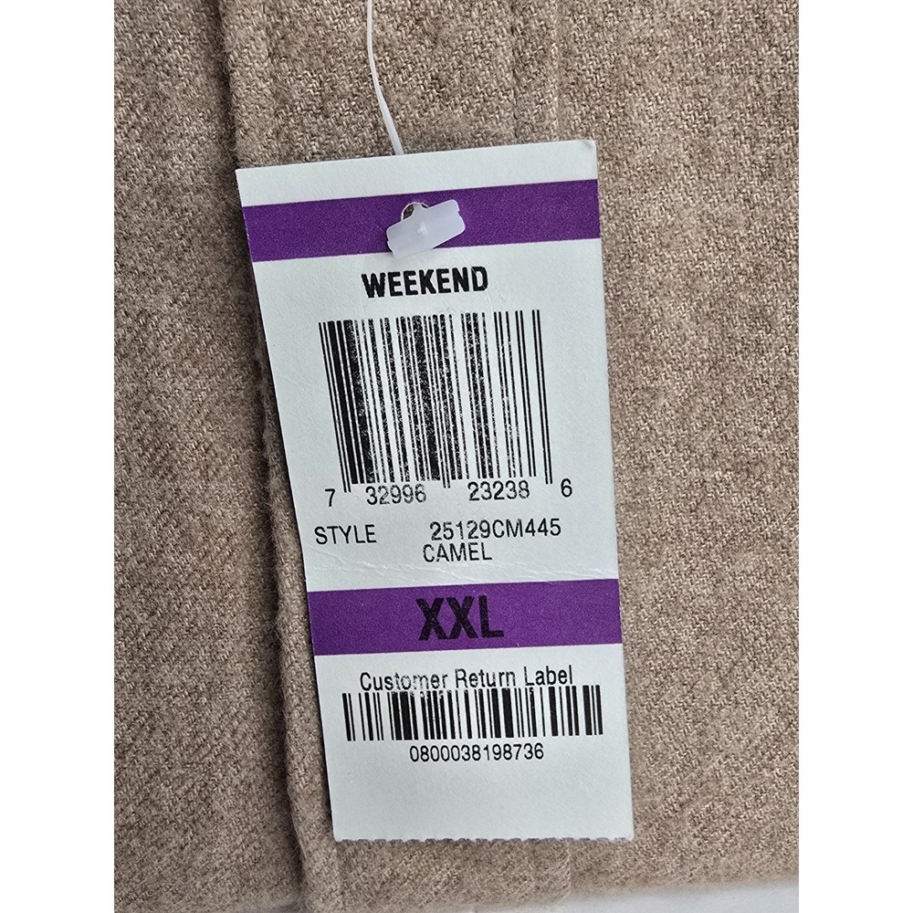 Club Room By Charter Club Mens Long Sleeves Button Down Shirt SZ XXL Camel NWT - Picture 4 of 4